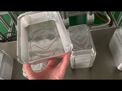 Máquina de fabricação de recipientes de papel de alumínio de 130 toneladas 5 cavidades