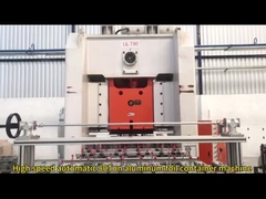 Linha de produção de recipientes de folha de alumínio de 4 cavidades de alta produtividade