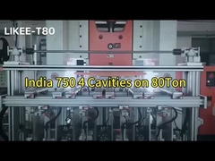 Máquina de fabricação de chapas de alumínio totalmente automática com motor Siemens