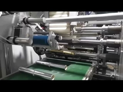 Máquina de enrolar rolos de papel de alumínio totalmente automática