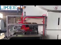 Linha de produção de recipientes de folha de alumínio totalmente automática com 3 cavidades