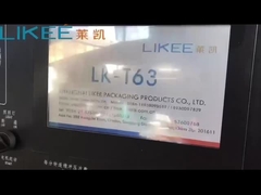 Máquina de perfuração de recipientes de alimentos de papel de alumínio descartável Automática de alta velocidade