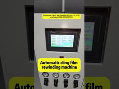 LK-CF02 Máquina rebobinadora de filme plástico totalmente automática
