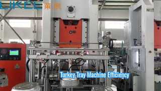 Máquina de fazer bandeja de peru de folha de alumínio LK-T80