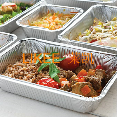 comprar Recipiente da folha de alumínio do piquenique retangular para Feezer Oven Microwave online manufacture