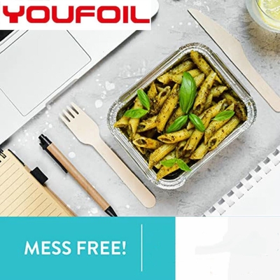 comprar De grande resistência Nontoxic descartável do recipiente de alimento da folha de alumínio do restaurante online manufacture