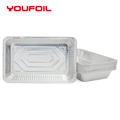 comprar Superfície descartável de Pan Full Size Pan Clean da folha de alumínio do assado Nontoxic online manufacture