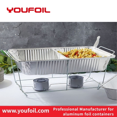 comprar Recipiente de folha de alumínio retangular de proteção ambiental para churrasco online manufacture