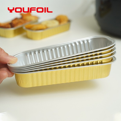 comprar Recipiente de comida de folha de alumínio reciclada OEM Bandeja de alumínio para cozimento online manufacture