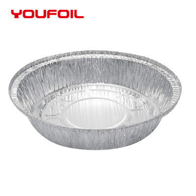 comprar Cor de prata descartável em volta da bandeja do alimento do recipiente da folha de alumínio online manufacture