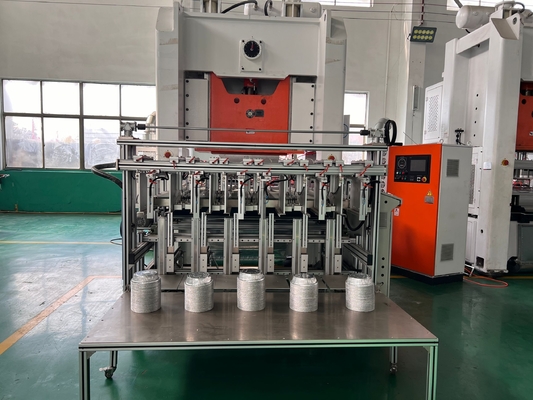comprar Máquina de fabricação de recipientes de folha de alumínio de fase 3 80T online manufacture