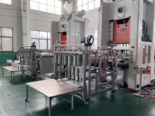 comprar Máquina de fabricação de copos de alumínio de 5 cavidades descartável Simense Motor online manufacture