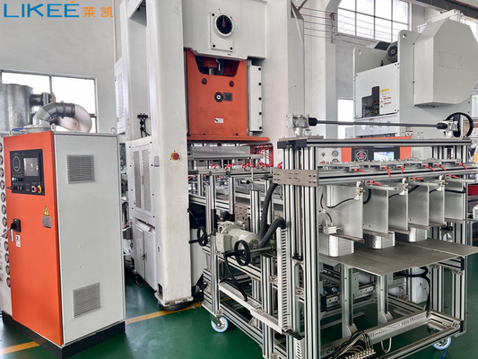 comprar Fonte de energia mecânica 5 cavidades Máquina de fabricação de recipientes de folha de alumínio 80Ton online manufacture
