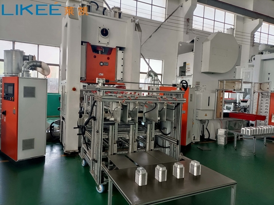 comprar Projeto personalizado 80 toneladas Mitsubishi PLC Alumínio Folha Tray Machine Making online manufacture