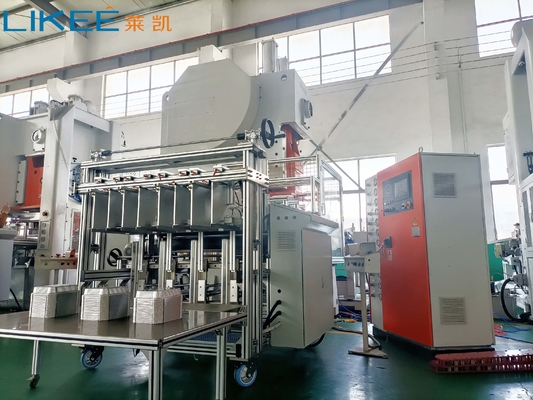 comprar LK-T63 Container de Alimentos Alumínio Folha Punching 6.5 polegadas Round Tray Machine Making online manufacture