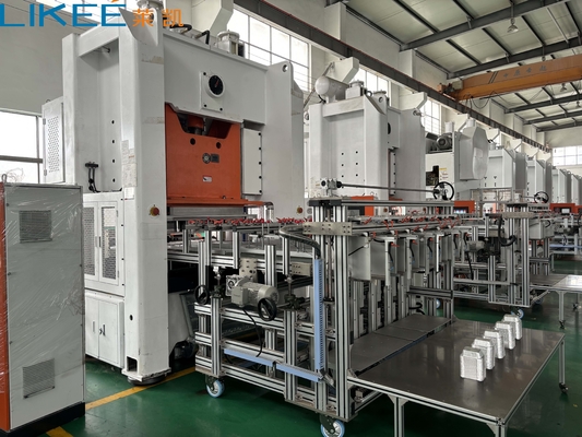 comprar Máquina de fabricação de recipientes de folha de alumínio de 130 toneladas Máquina de fabricação de folha de alumínio de 29 kW online manufacture