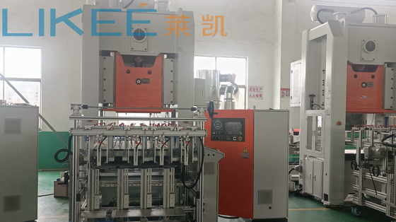 comprar Mitsubishi Plc Program 80 Ton Alumínio Folha de Prensa Container Making Machine online manufacture
