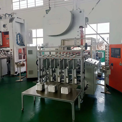 comprar H Frame 19.8 KW Máquina de fabricação de bandeja de papel alumínio com corpo branco e laranja online manufacture