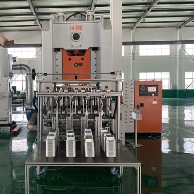 comprar Recipiente de alimento 26KW de alumínio que faz a máquina 12000pcs/H a capacidade de produção alta online manufacture