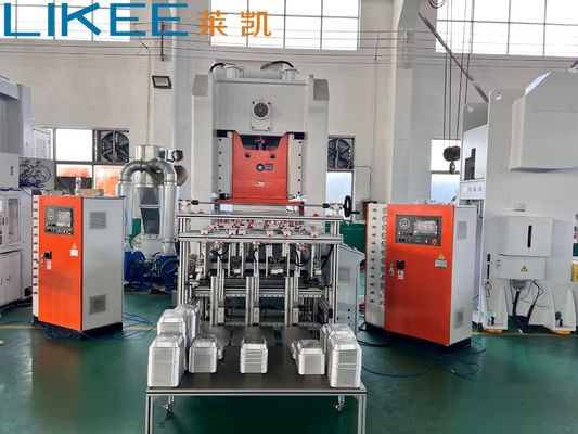 comprar Máquina de Recipiente de Folha de Alumínio T80 Reciclável Parede Lisa Retangular Descartável Para Assar Alimentos online manufacture