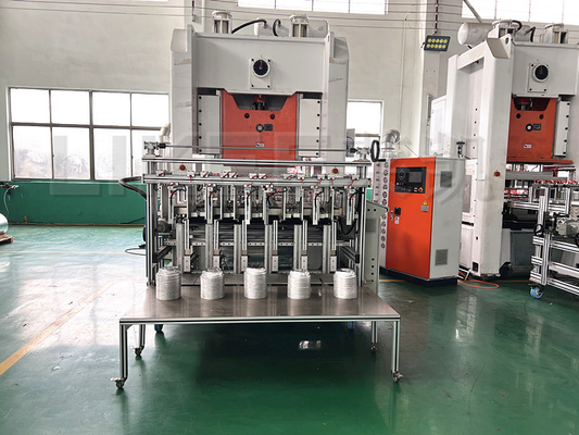 comprar LK-T80 Food Container Punching Machine Automatic for Food Grade Square Round Pan online manufacture