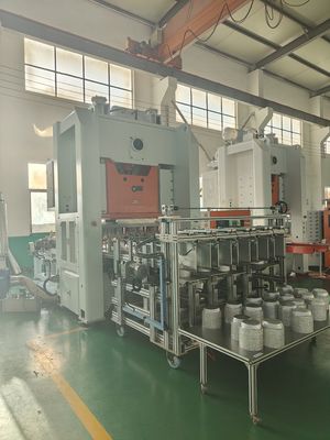 comprar Máquina de fabricação de recipientes de folha de alumínio cor prateada retangular 8389 tampa bandeja de alimentos online manufacture