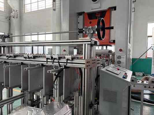 comprar 0Máquina de fabricação de recipientes descartáveis de alumínio de.25mm para catering de companhias aéreas online manufacture