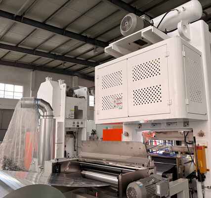 comprar Máquina de Recipientes de Folha de Alumínio LK-T80 com Gravação de Logotipo Personalizado Fabricação em linha