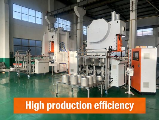 comprar Máquina de Recipientes de Folha de Alumínio LK-T63 com Controle Digital de Tela Sensível ao Toque, Sistema de Contagem Automática e Molde de 3 Cavidades Fabricação em linha