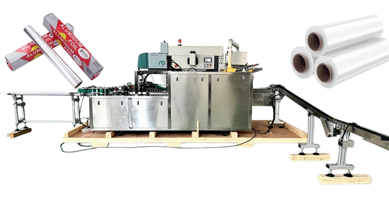 comprar Máquina automática de embalagem em caixas de papel multidirecional ajustável para toalhas molhadas, filme de aderência e folha de alumínio Fabricação em linha