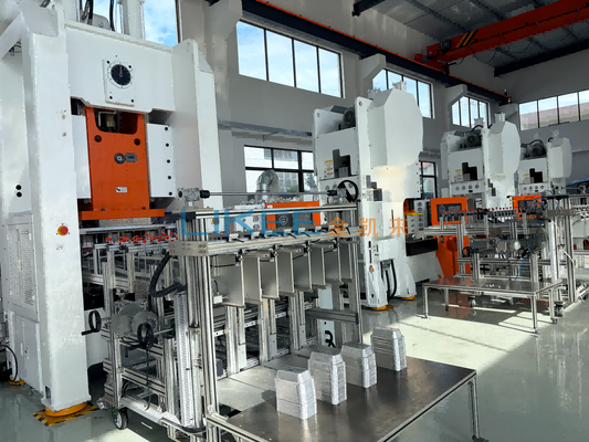 comprar Máquina de Fabricação de Placas de Folha de Alumínio 80 toneladas 26KW com Mudança Rápida de Molde e Sistema Automático de Alarme de Falha Fabricação em linha