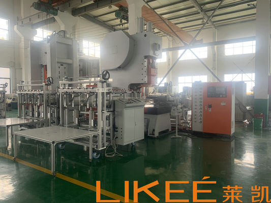 comprar 63tons recipiente de papel alumínio máquina de fabricação congelador caixa de segurança retangular grande panela de churrasco online manufacture