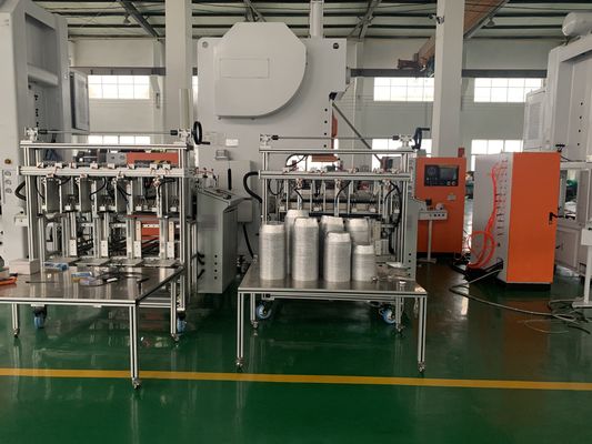 comprar LK-T63 Aluminum Foil Container Making Machine for Thin Foil (0.03-0.08mm) Production online manufacture