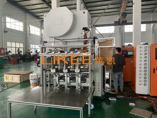comprar 12000Pcs/h Capacidade Linha de produção de recipientes de folha de alumínio com PLC online manufacture
