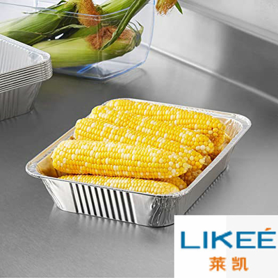 disposable aluminium foil container, environmental friendly， recyclable, healthy, safe, convenient, easy to take away,