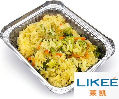 Disposable Aluminium Food Containers, Feezer Safe, Oven-Safe,，Microwave Safe For Picnic,
