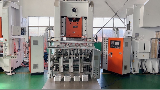 Máquina Mecânica de Contenedores de Folha de Alumínio Com Capacidade de 12000 PCS/Hora