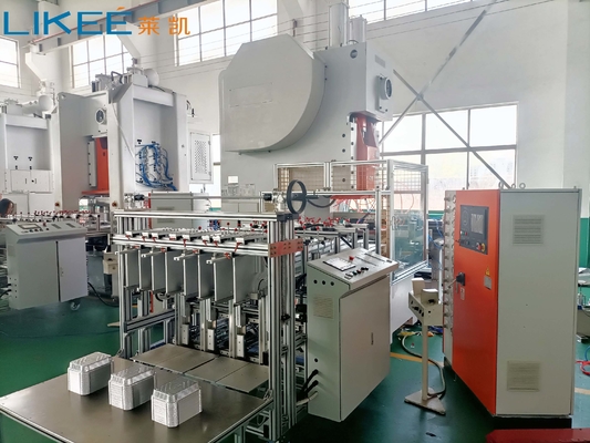 LK-T63 Máquina para Fabricar Bandejas de Alumínio para Alimentos para Assar e Cozinhar