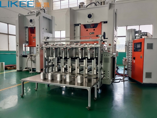 6 cavidades 380v 50Hz Máquina de fabricação de placas de alumínio de papel de prata