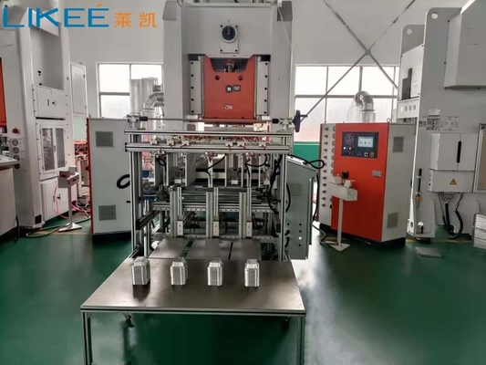 H Frame Mitsubishi Sistema de alimentação automática Máquina de fabricação de recipientes de folha de alumínio LK-T80