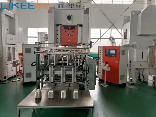 Mitsubishi PLC 50 A 70 Traços/min Máquina Elétrica de Fabricação de bandejas de folha de alumínio
