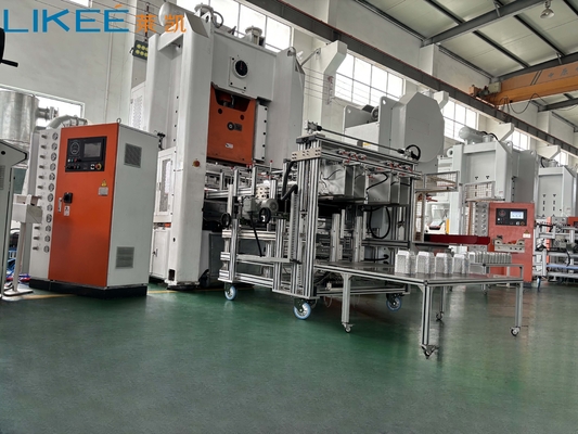 Máquina de fabricação de potes de alumínio de última geração de 12000 potes por hora