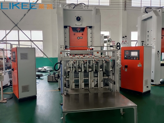 Máquina de fabricação de recipientes de folha de alumínio de 80TON