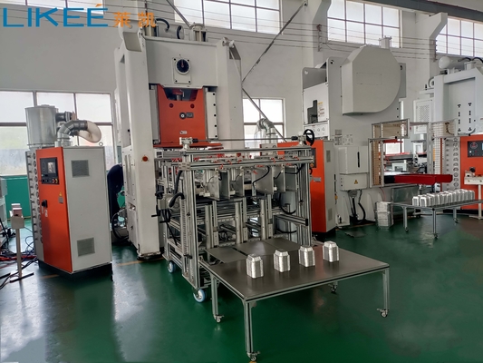 12000pcs/H Máquina de fabricação de recipientes de alimentos de alumínio de alumínio