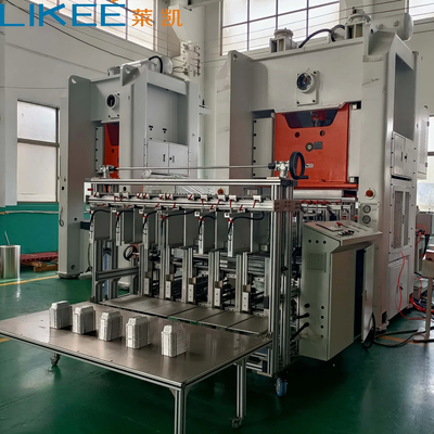 Máquina de fabricação de placas de alumínio para embalagens de alimentos