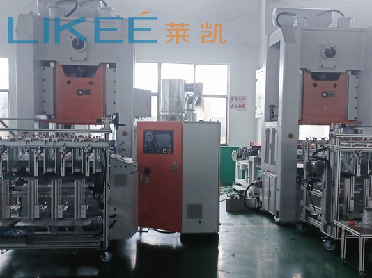 LK-T80 Máquina de fabricação de recipientes de panelas de alumínio H Frame Schneider Electrical
