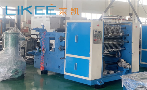 LKS300 Speed Electric V Shape Inter Dobrado Extração Contínua Folha de Alumínio Folha de Corte Pop Out Machine