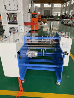 Mitsubishi PLC Semi-Automática Foil e papel de cozimento Cutter Rewinding Machine para colagem manual