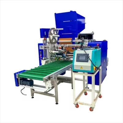 LKWD-450 Casa Alumínio Folha Rewinding Máquina Automática 50HZ Frequência 4KW Motor