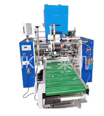 Máquina automática de enrolar folhas de papel cortante para rolos de folhas de papel Ketchen e papel de cozimento